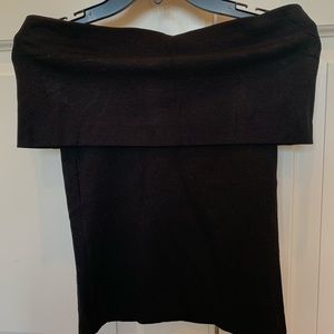 Club Monaco short sleeve off the shoulder top